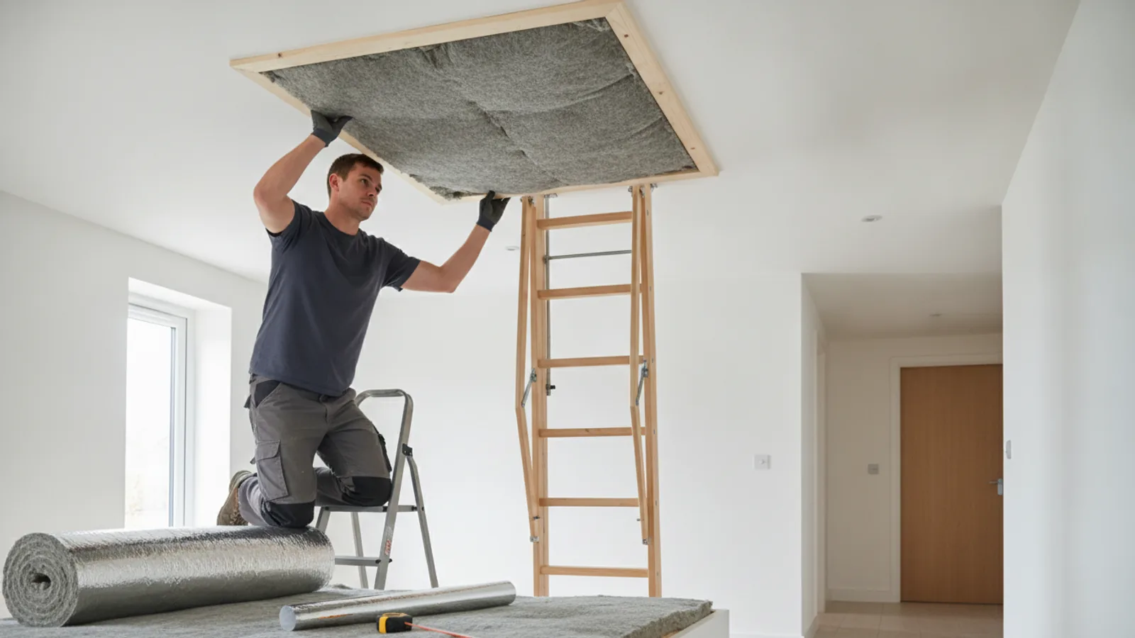 How To Insulate A Loft Hatch | Magneteco
