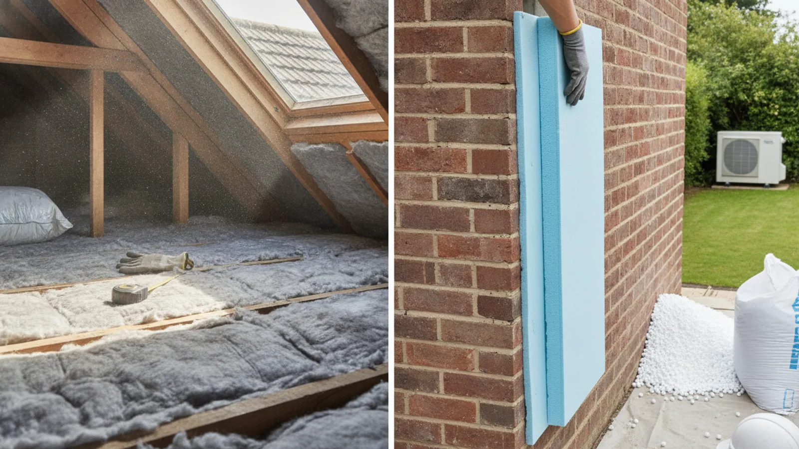Loft Insulation vs Cavity Wall Insulation | Magneteco